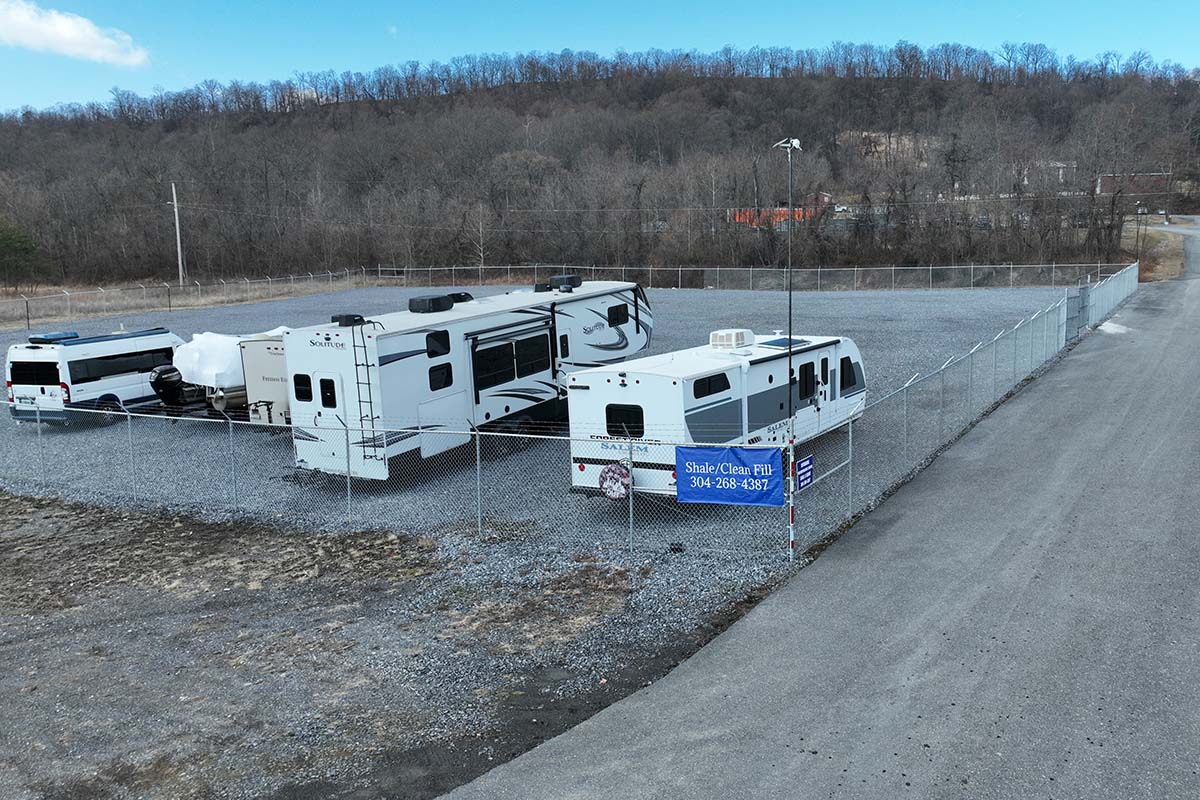 North Queen Rentals storage yard and operations area in Martinsburg, WV